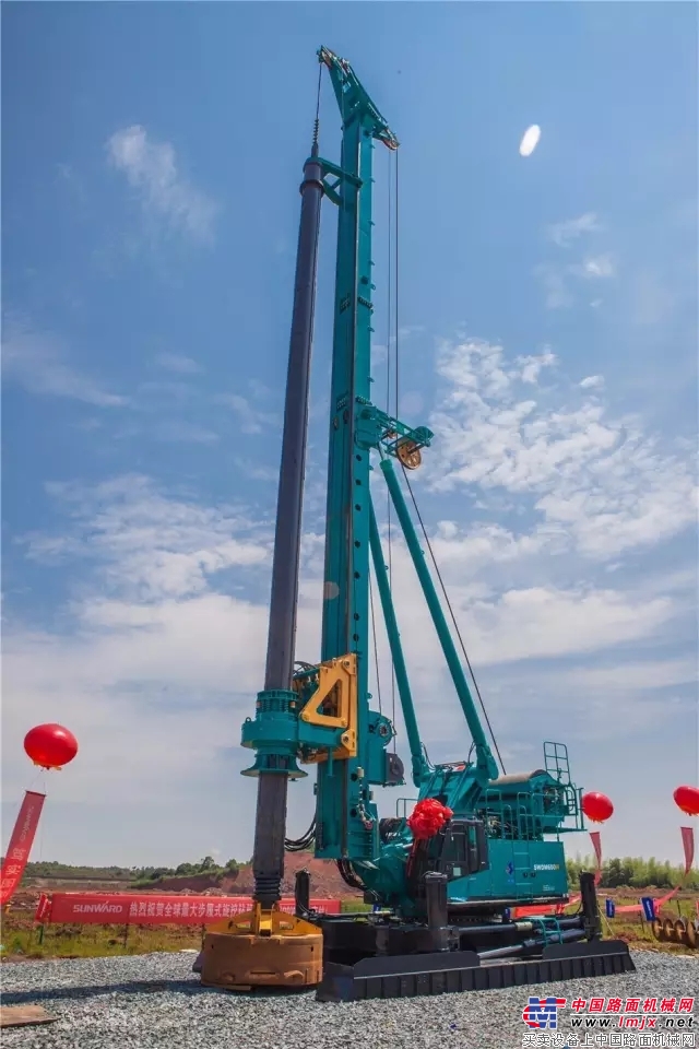 Products bring you to the world's largest walking rotary drilling rig SWDM600W