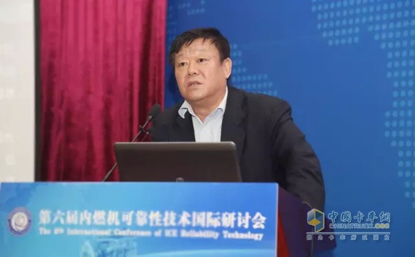 Xing Min, executive vice president and secretary general of China Internal Combustion Engine Industry Association