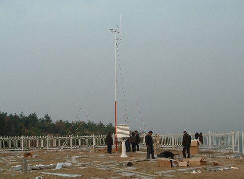 Maanshan City Bureau completed the installation of the automatic station of Xiushan New Observatory