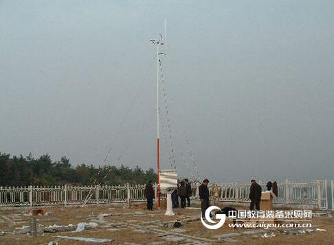 Maanshan City Bureau completed the installation of the automatic station of Xiushan New Observatory