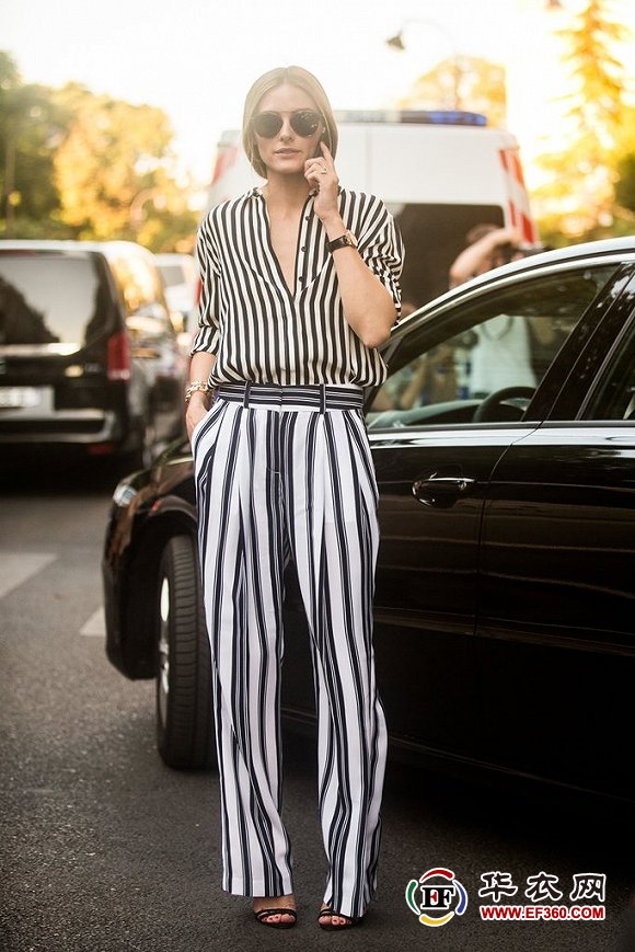 What kind of single product is fashionable and not too exaggerated? Of course, the striped pattern