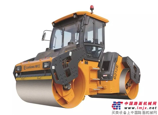 Liugong double steel wheel roller 67Hz high frequency building perfect