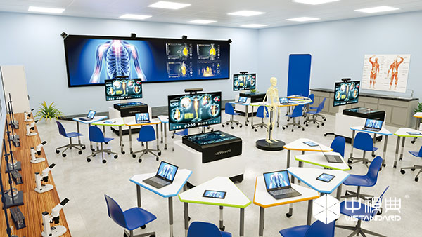 Zhongshidian virtual simulation multimedia experiment teaching system