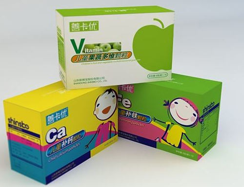 Children's common drug packaging design