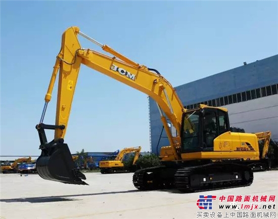 Shanzhong MC216-9 hydraulic excavator - overall overview