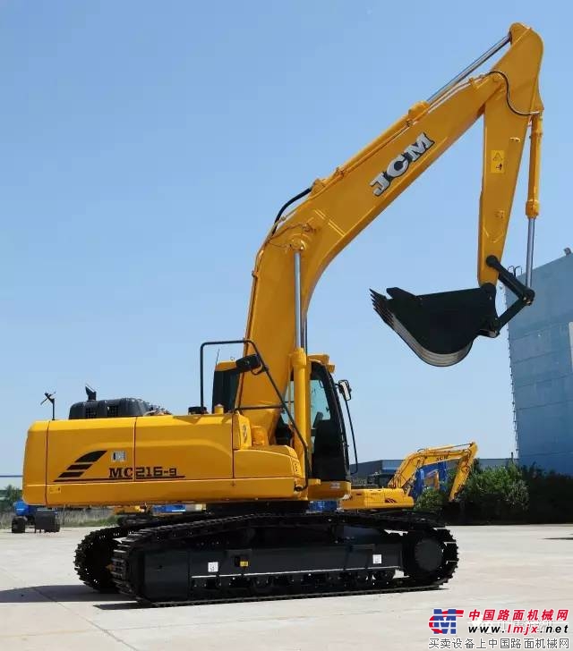 Shanzhong MC216-9 hydraulic excavator - overall overview