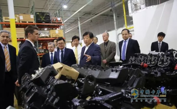 Chairman of Weichai Tan Xuguang Visits PSI