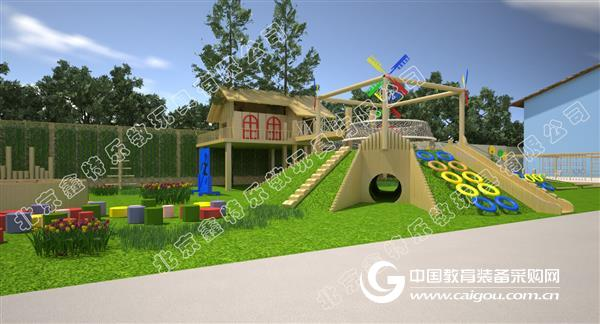 Advantages of large outdoor solid wood toys