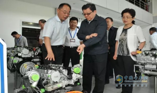 Chairman Chen Deming and his party visited Yunai Power's Chai Chai Division