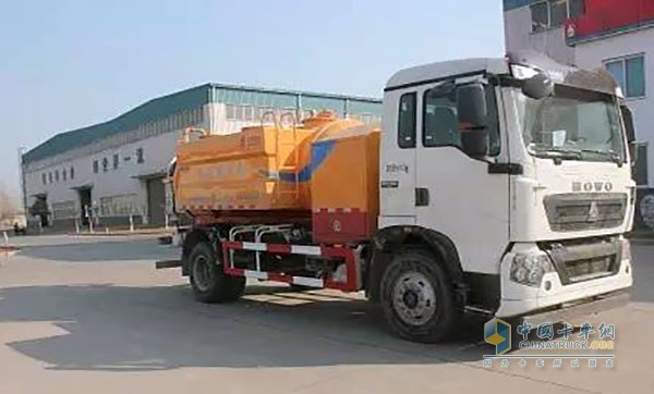 China National Heavy Duty Truck Group Cleansing Sewage Truck