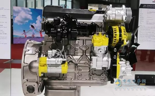 Big horsepower and high torque make WP4.1 engine