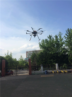 Hangzhou Electronic Science and Technology University S185 airborne hyperspectral system successfully flew