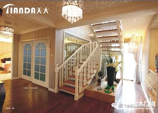 Tianda wooden door