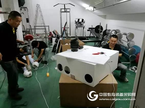 The waypoint fresh air system is stationed in Beijing universities!