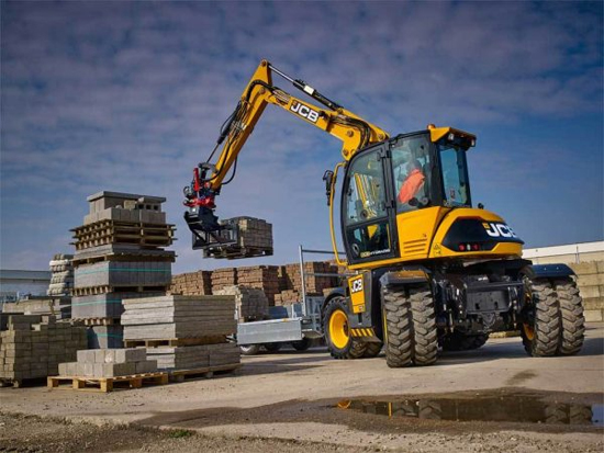 JCB Hydradig 110W è½®å¼æŒ–æŽ˜æœº