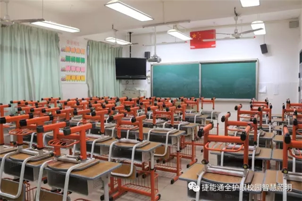 Xiamen Xianyue Primary School full eyesight wisdom campus lighting renovation completed