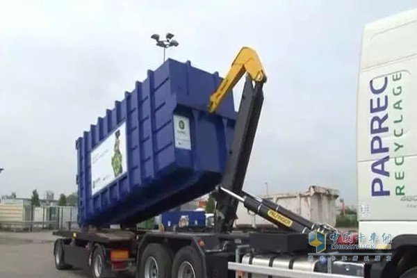 Removable garbage truck