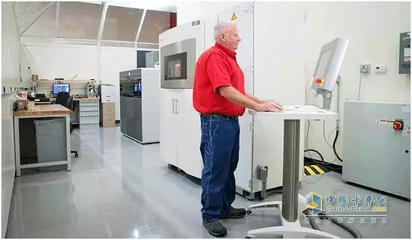 3D Printing Lab Interior of Columbus Cummins Technology Center, Indiana, USA