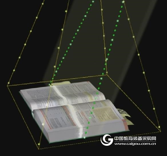 The book scanner is designed for a variety of designs for ancient books