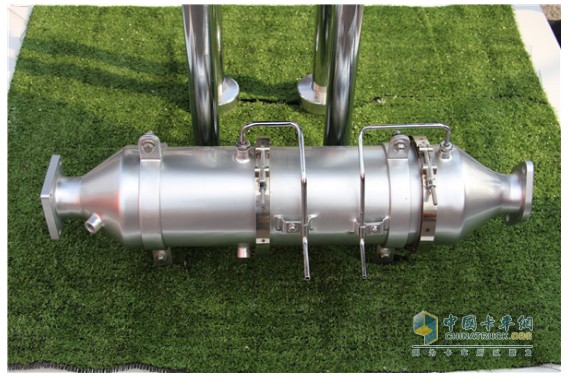The DPF device selected by FAW Jiefang Xichai
