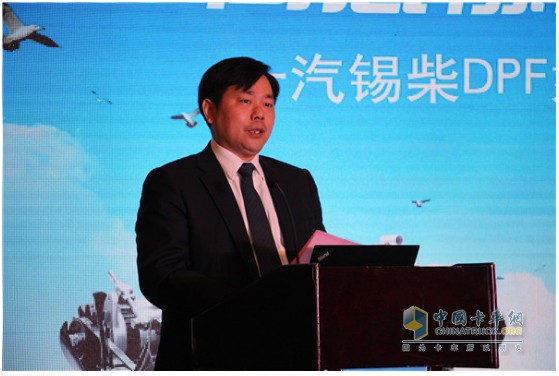 Ji Yizhi stated that the DPF route is the technology that was used in the six stages of Europe.