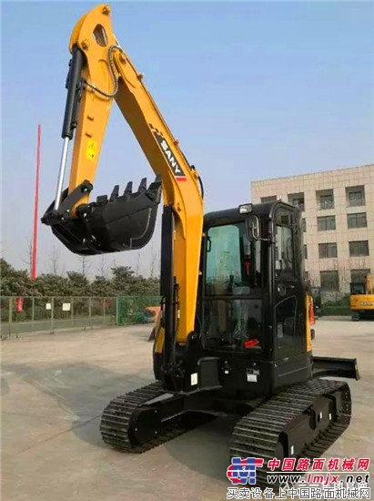 Why is the Sany SY55U tailless excavator hot?