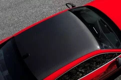 Audi A5 sports car RS5CoupÃ© roof made of carbon fiber