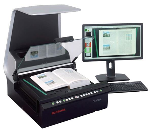 Books and Scanners Promote the Development of University Library Information