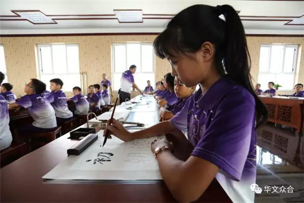 Chinese Pride: "The first lesson of the school" focuses on calligraphy education!