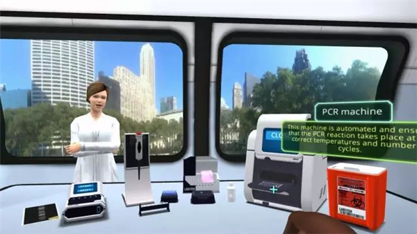 How does the European VR/AR teaching development team let VR really land?