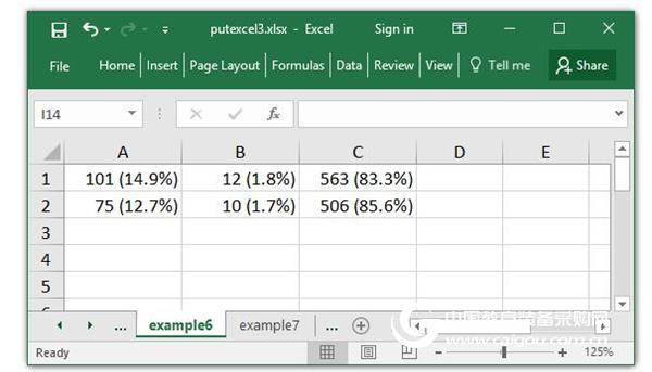 Stata creates an Excel spreadsheet with the putexcel command