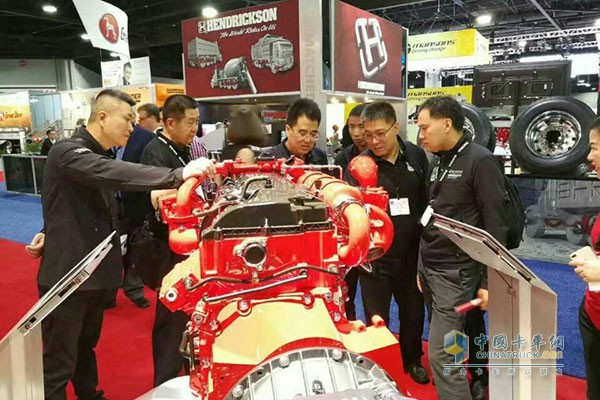 Cummins Engine at the North American Commercial Vehicle Show