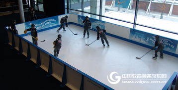 Simulation ice rink to promote the popularization of campus ice and snow sports