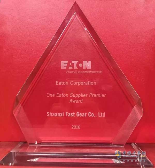 Fast wins Eaton Group's 2016 Outstanding Supplier Award