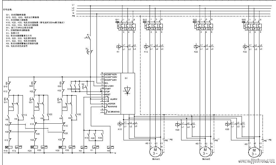 Soft starter schematic