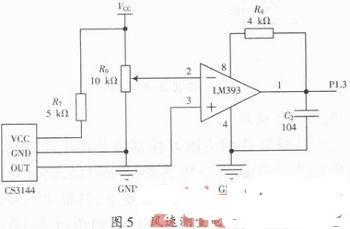 Wind Speed Sensor Circuit