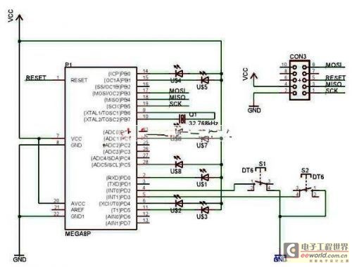 åŸºäºŽATMEGA8çš„LEDå½©ç¯æŽ§åˆ¶å™¨è®¾è®¡1