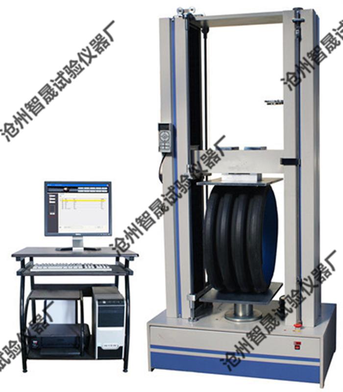 Plastic pipe creep ratio testing machine