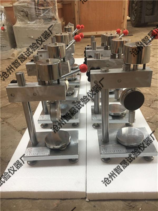 Shore hardness tester