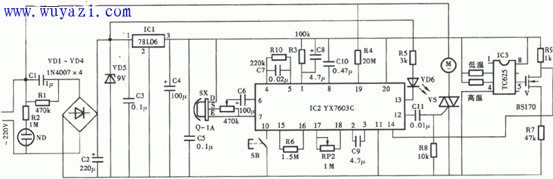 Sitting ground control electric fan circuit diagram