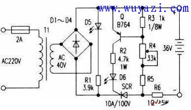 Homemade electric bicycle fast charger circuit diagram