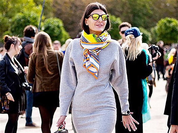A scarf to accompany you over autumn and winter