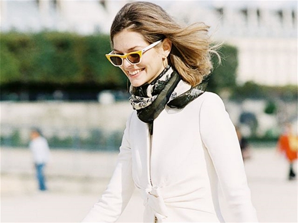 A scarf to accompany you over autumn and winter