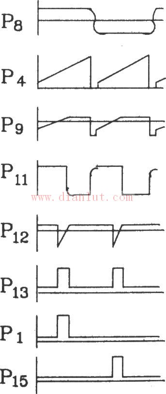 SCR phase shift trigger KC04 typical application circuit diagram