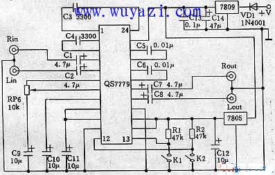 QS7779 electrical schematic