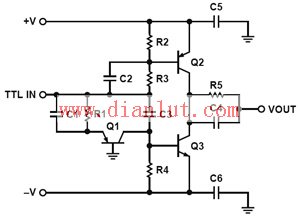 Discrete switch driver circuit