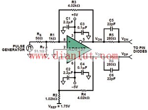 PIN diode driver schematic