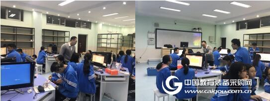 Zhongqing Youbo Dedicated to STEM Classroom in Sichuan Shuangliu Middle School