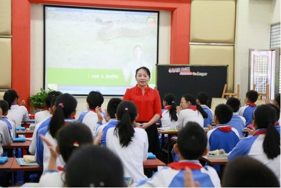 More than half of the classes in Ping'an School use Pad to effectively interactive teaching