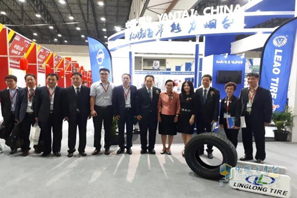 2017 ASEAN (Bangkok) China Import and Export Commodities Fair Linglong Tire Booth